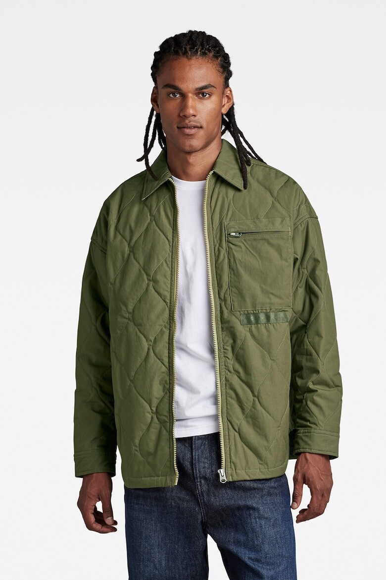 

Легкая стеганая куртка Postino G-Star Raw, зеленый