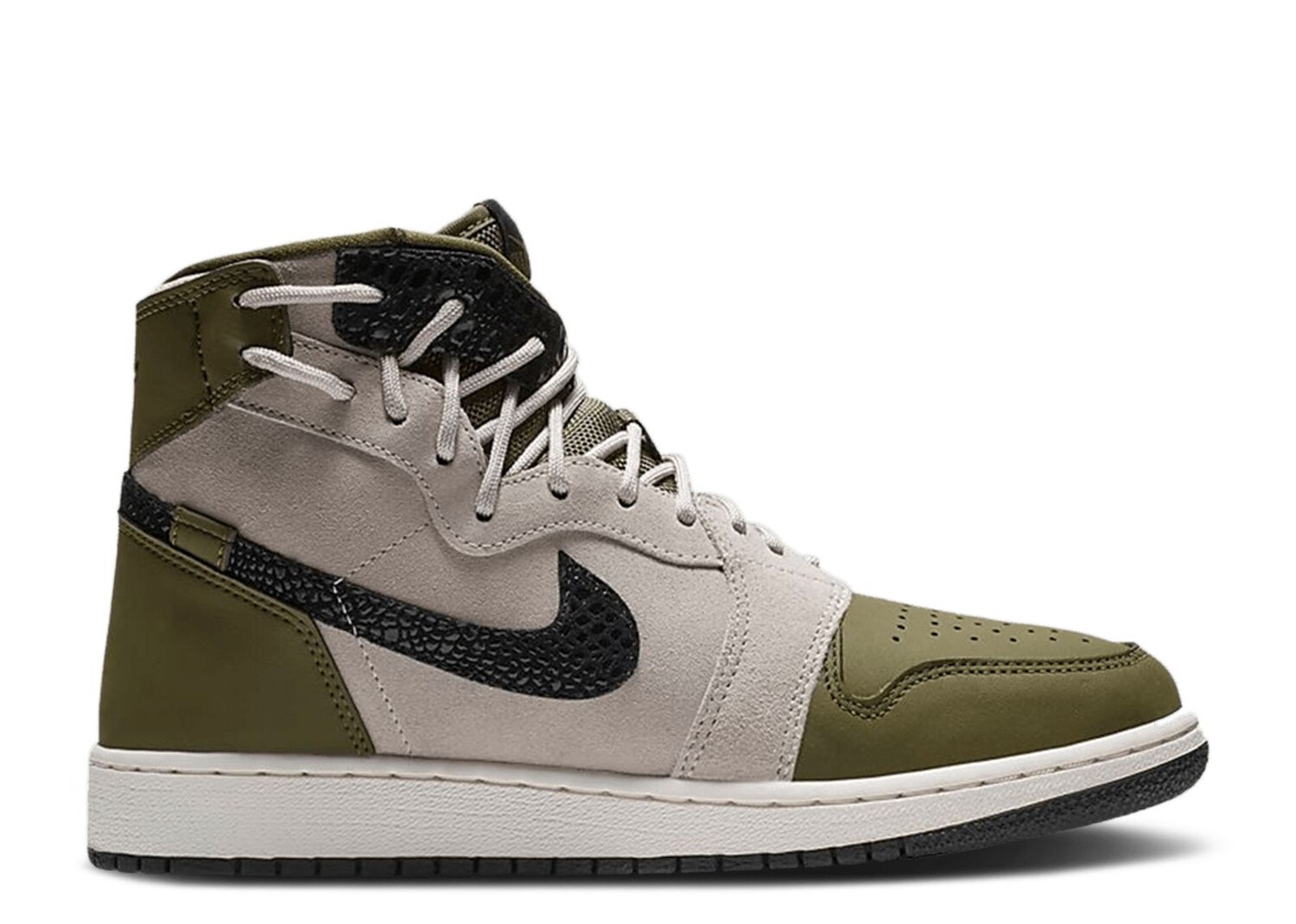 

Кроссовки Air Jordan Wmns Air Jordan 1 Rebel Xx 'Olive Canvas', зеленый