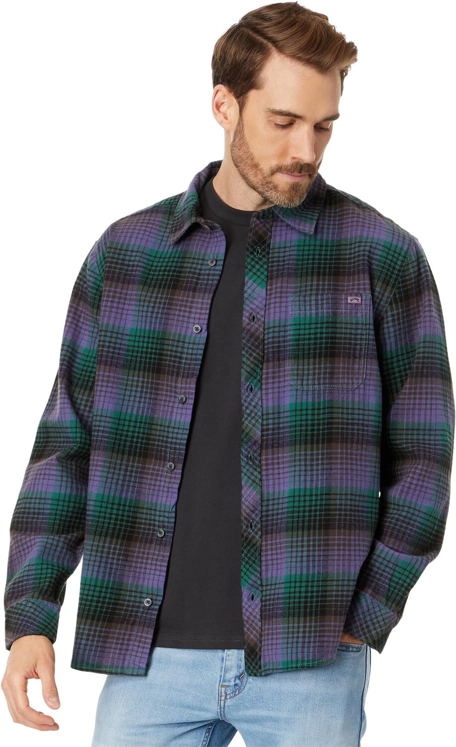 

Рубашка Coastline Flannel Billabong, цвет Dusty Grape