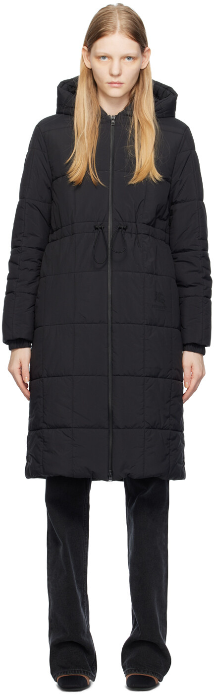 

Черный пуховик Cleobury Burberry