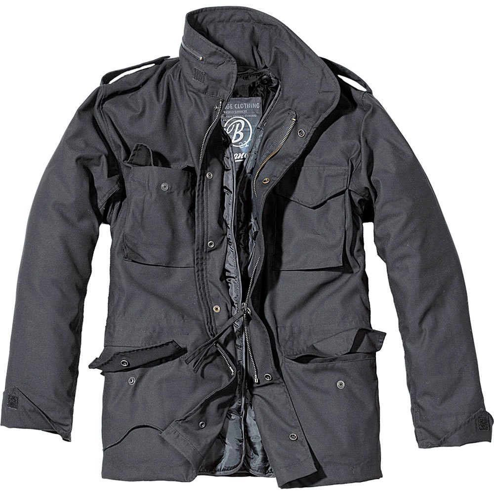 Куртка Brandit M65 Standard, черный m65 женская куртка brandit черный