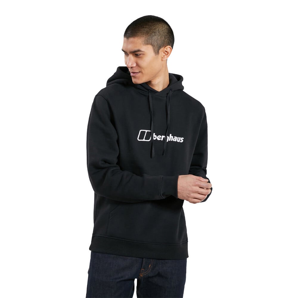 

Худи Berghaus Logo, черный