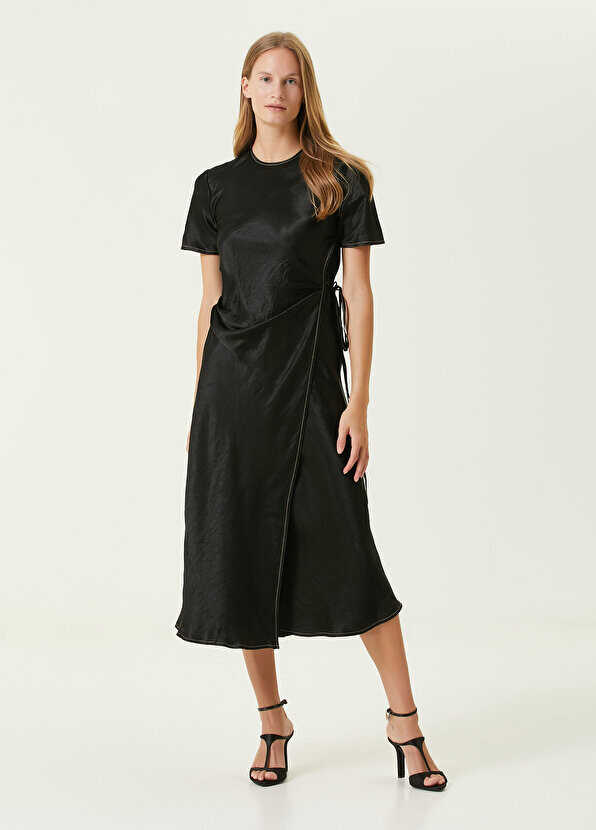 

Черное платье-миди Acne Studios