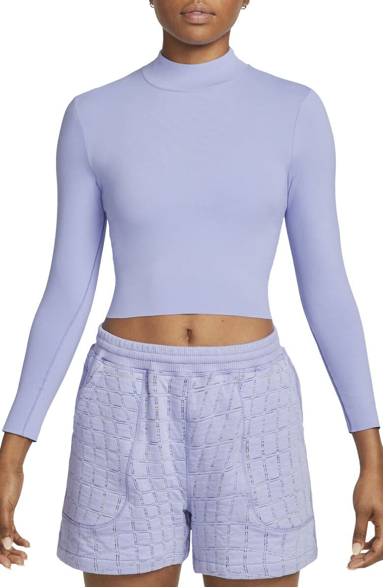 

Укороченный топ с длинными рукавами Dri-FIT Luxe NIKE