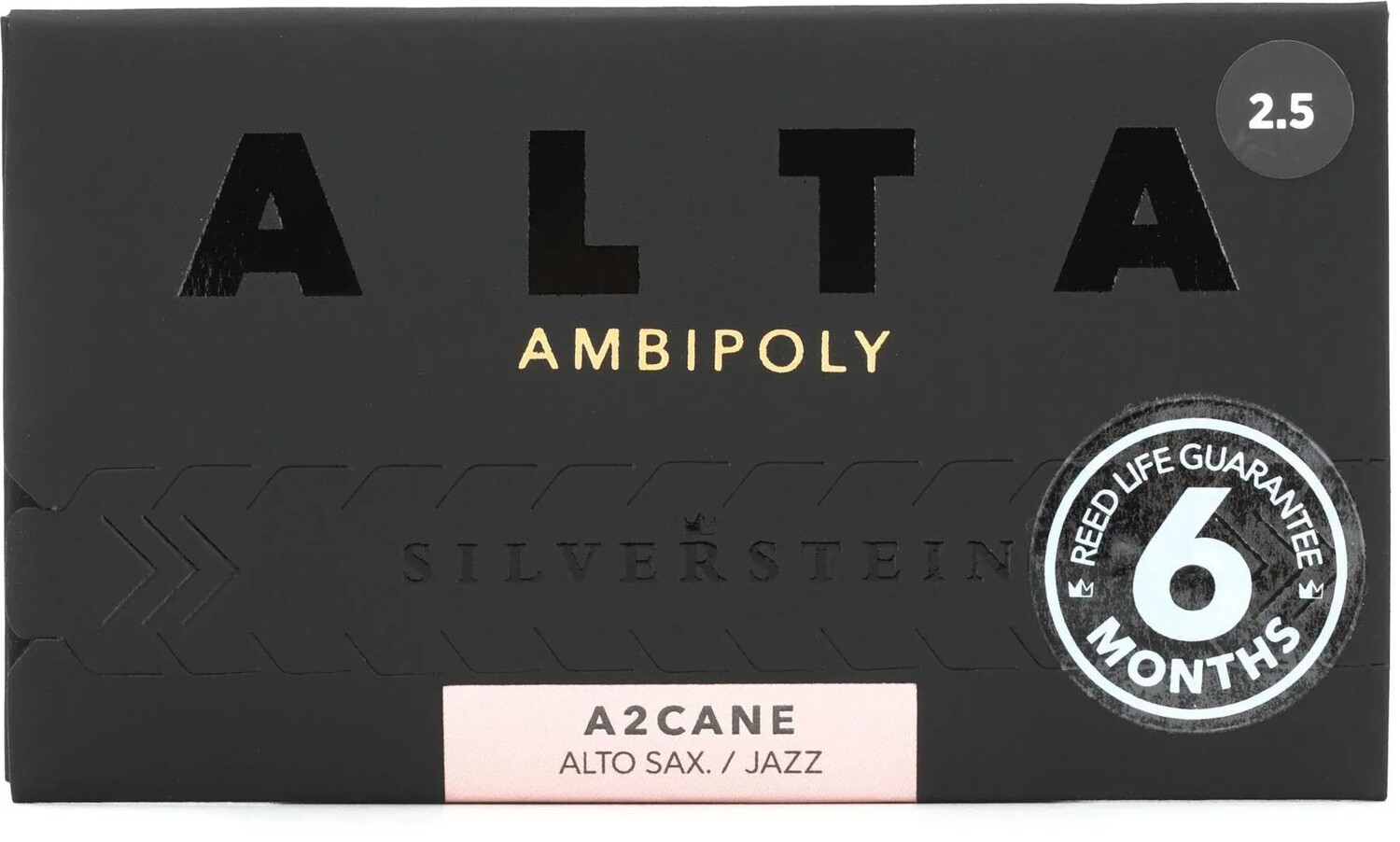 

Трость для альт-саксофона Silverstein Works AP250ASJ Ambipoly Jazz — 2,5