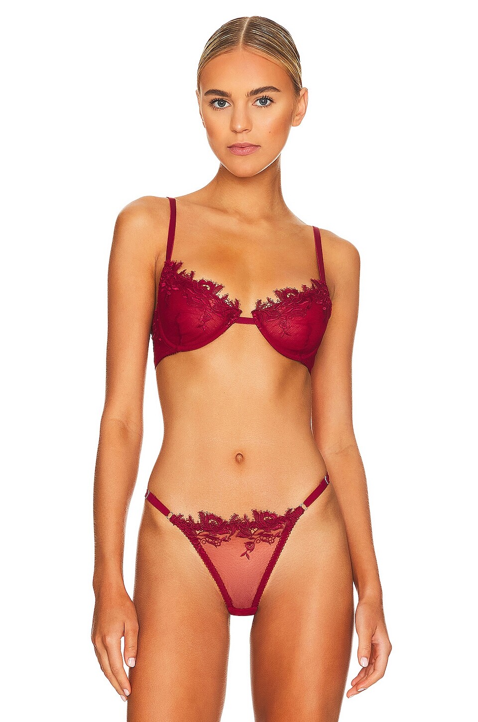 

Бюстгальтер KAT THE LABEL Zahra Underwire, красный