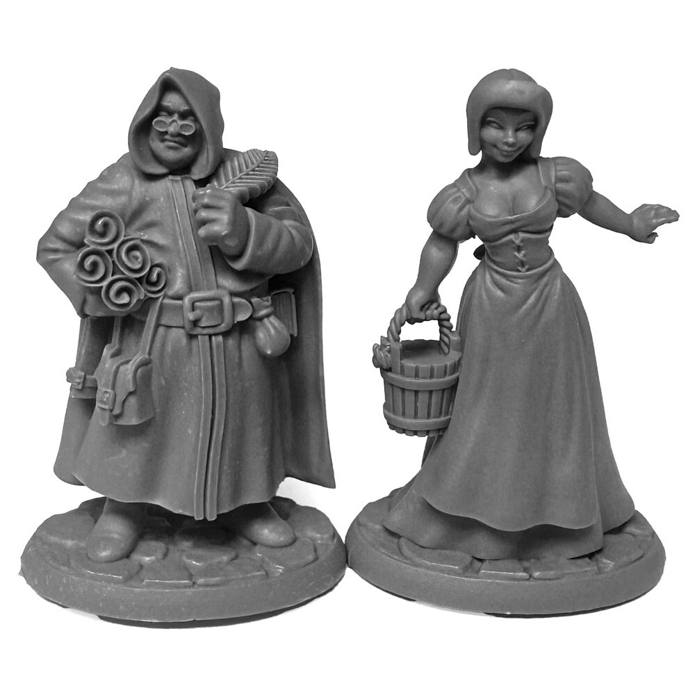 

Миниатюра Reaper Bones Reaper Legends: Townsfolk - Sage & Milk Maid