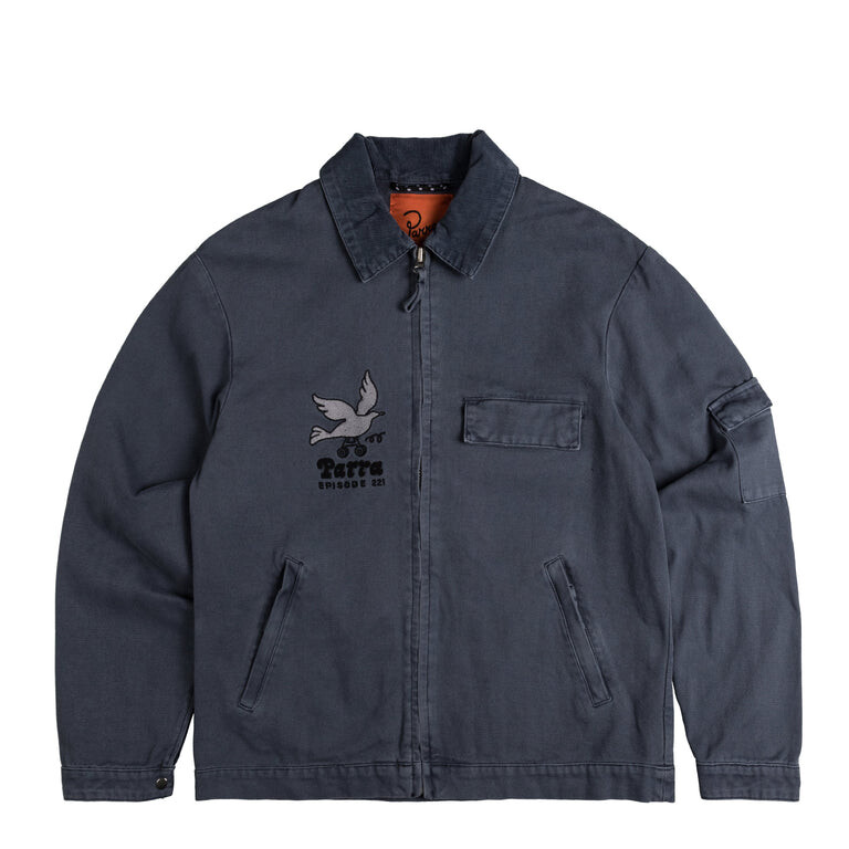 

Куртка Twilled Bird Wheel Jacket By Parra, синий, Серый