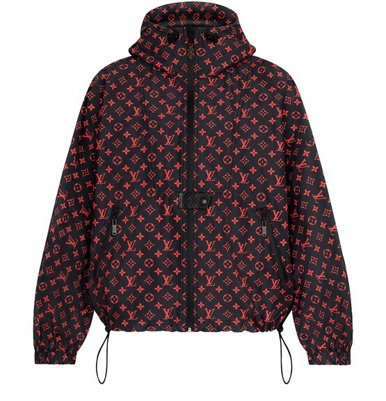 

Водоотталкивающая спортивная парка с капюшоном Louis Vuitton