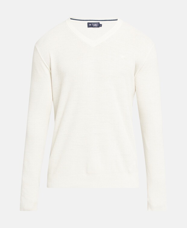 

Джемпер с длинными рукавами Hackett London, экрю