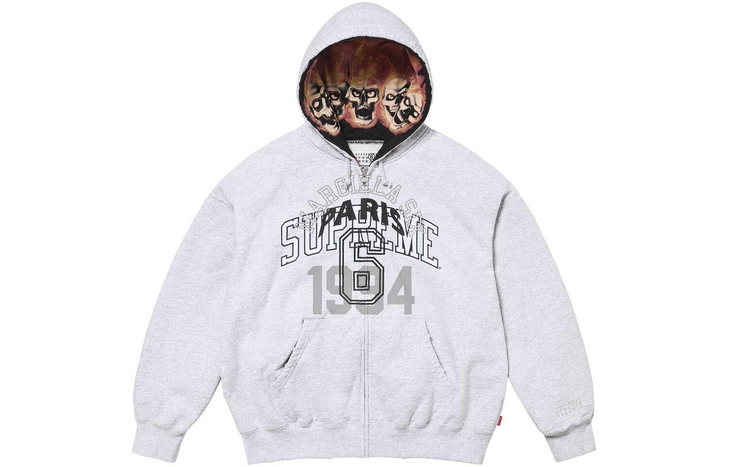 

Толстовка унисекс Supreme, цвет Ash Gray
