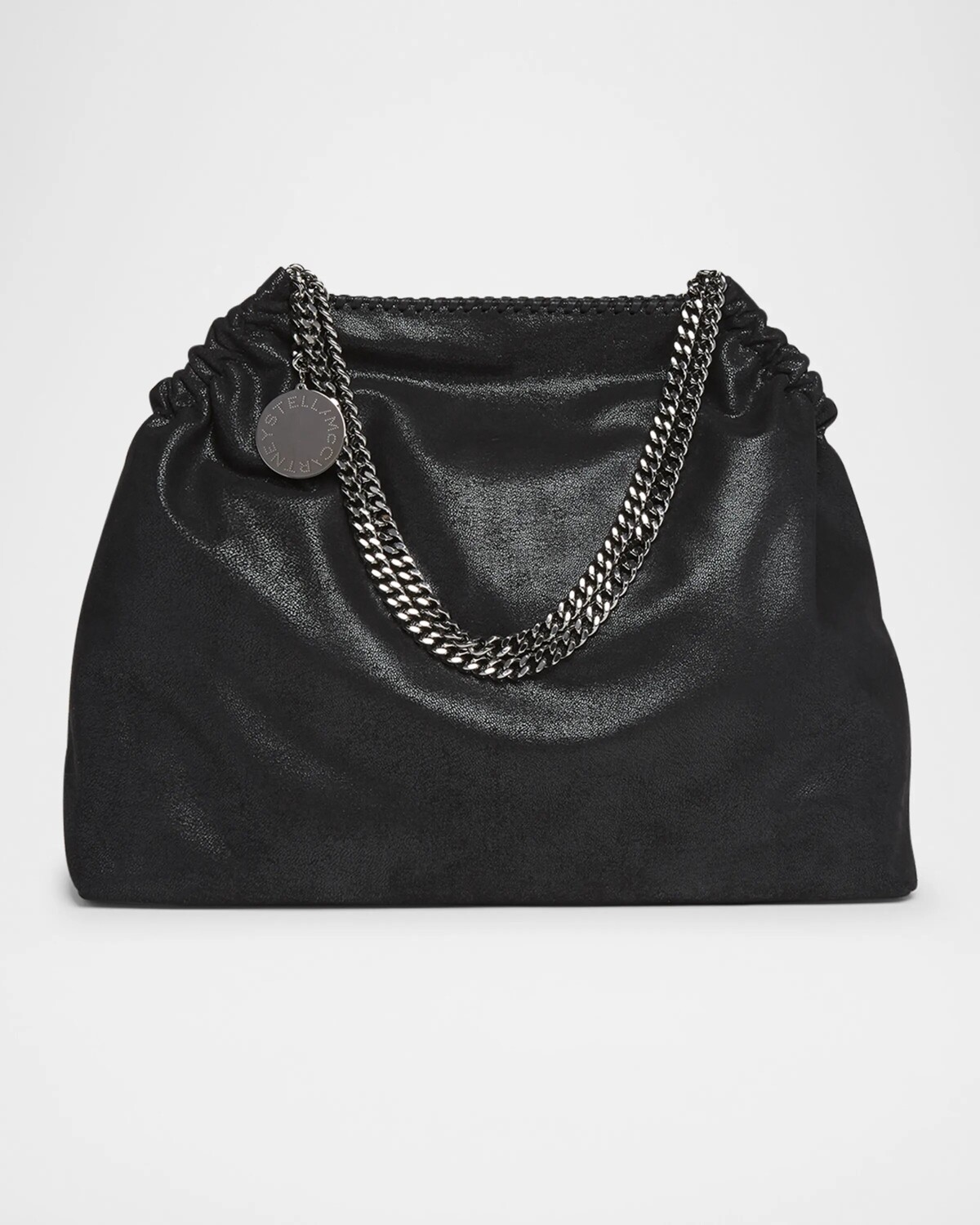 

Сумка-тоут Falabella Eco Shaggy Deer Stella Mccartney, черный