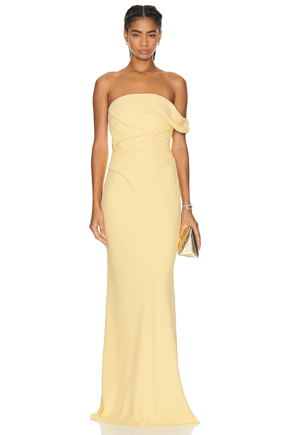 

Платье The Sei Strapless Drape Gown, цвет Butter
