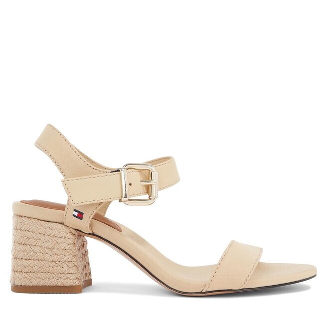 

Сандалии Tommy Hilfiger Block Mid Heel Sandal FW0FW08075 Black BDS, черный