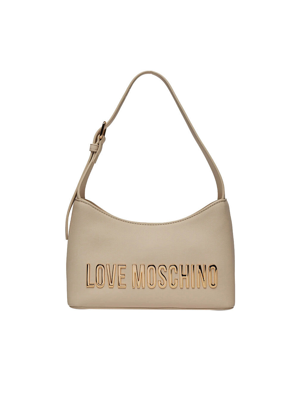 

Женская сумка через плечо цвета слоновой кости Moschino