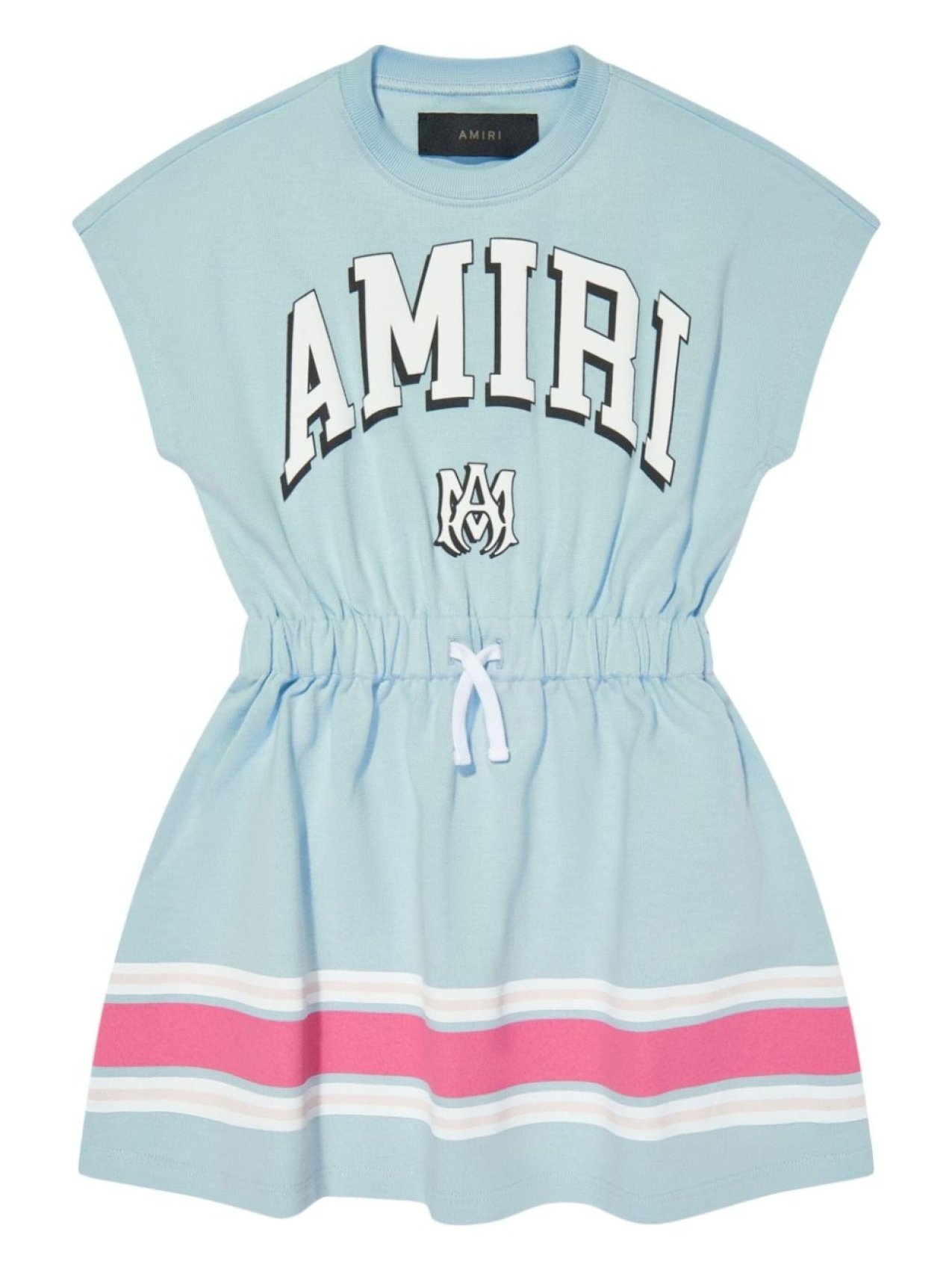 

AMIRI KIDS платье с логотипом, синий