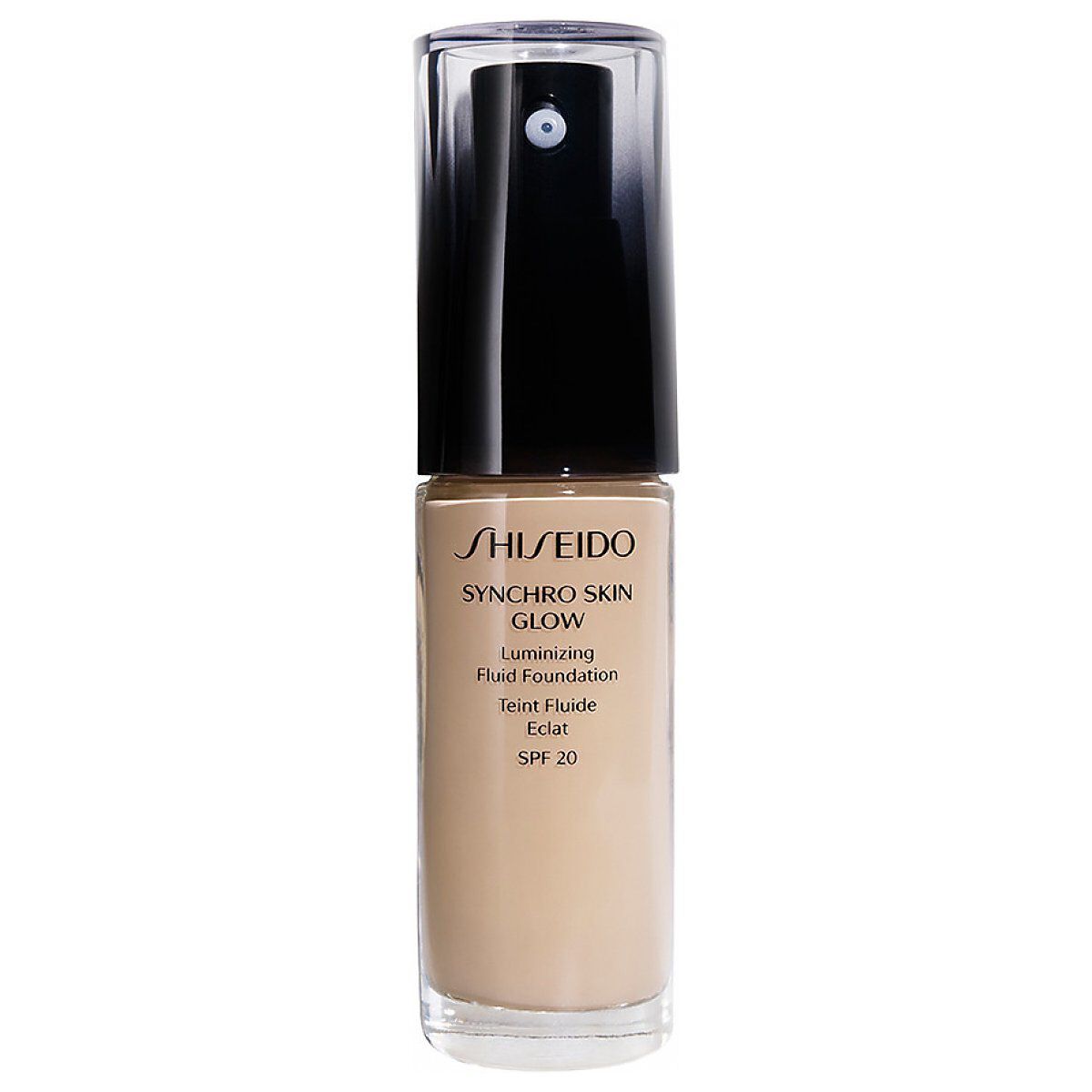 цена Жидкая тональная основа golden 1 spf20 Shiseido Synchro Skin Glow Luminizing Fluid Foundation, 30 мл