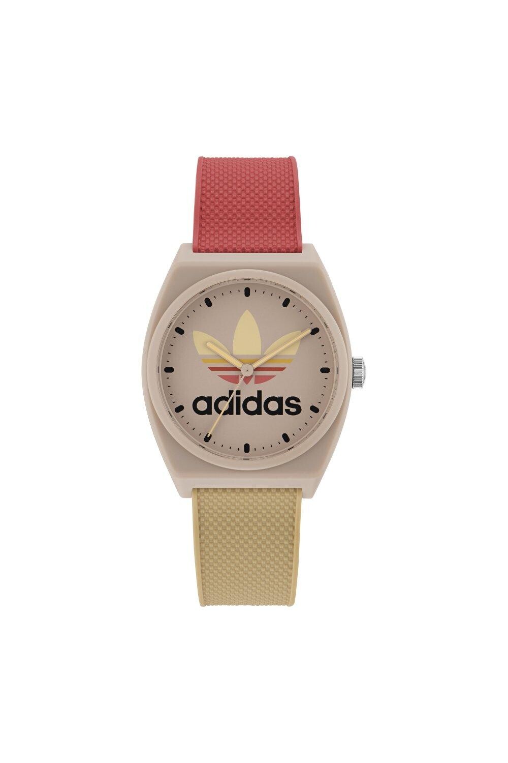 

Модные аналоговые часы из пластика и смолы Project Two Grfx - Aost23056 adidas Originals, бежевый