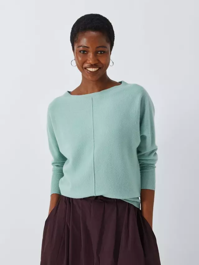 

Джемпер John Lewis Dolman Cashmere, цвет light/green