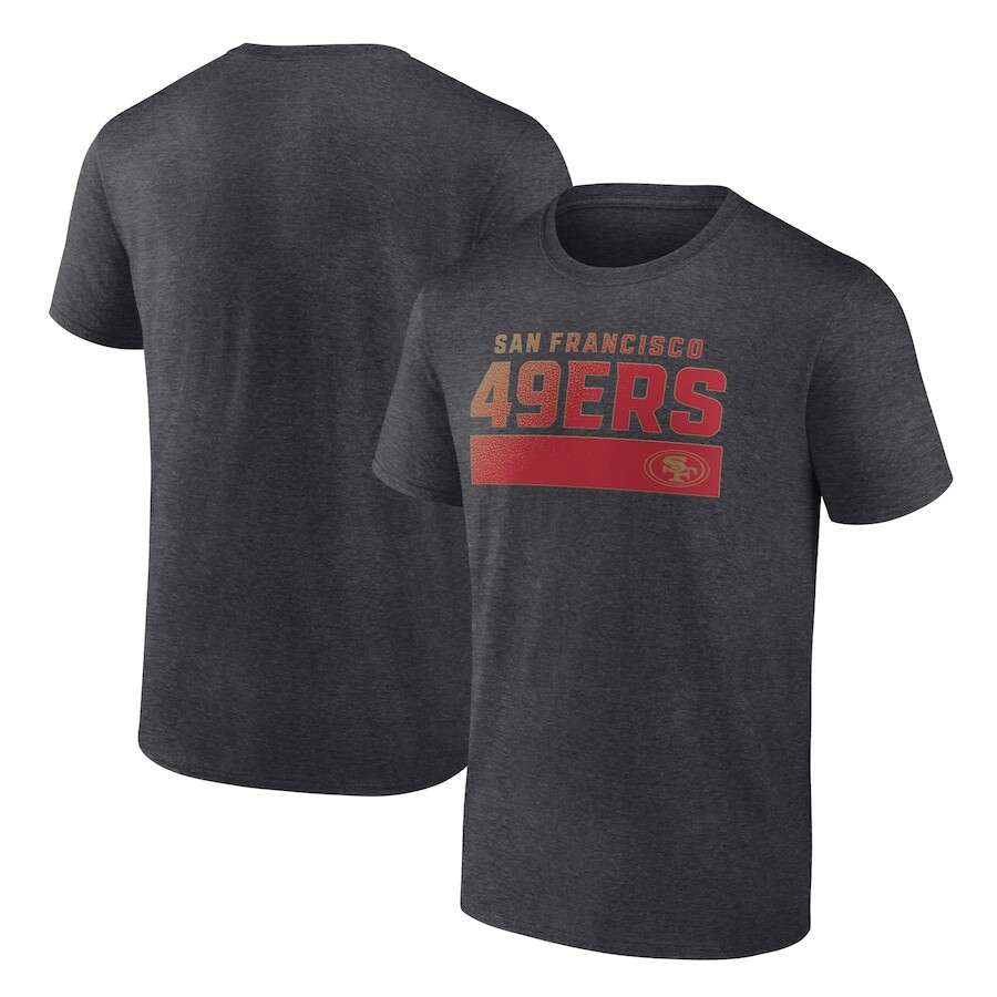 

Футболка с коротким рукавом Fanatics Branded San Francisco 49Ers, угольный