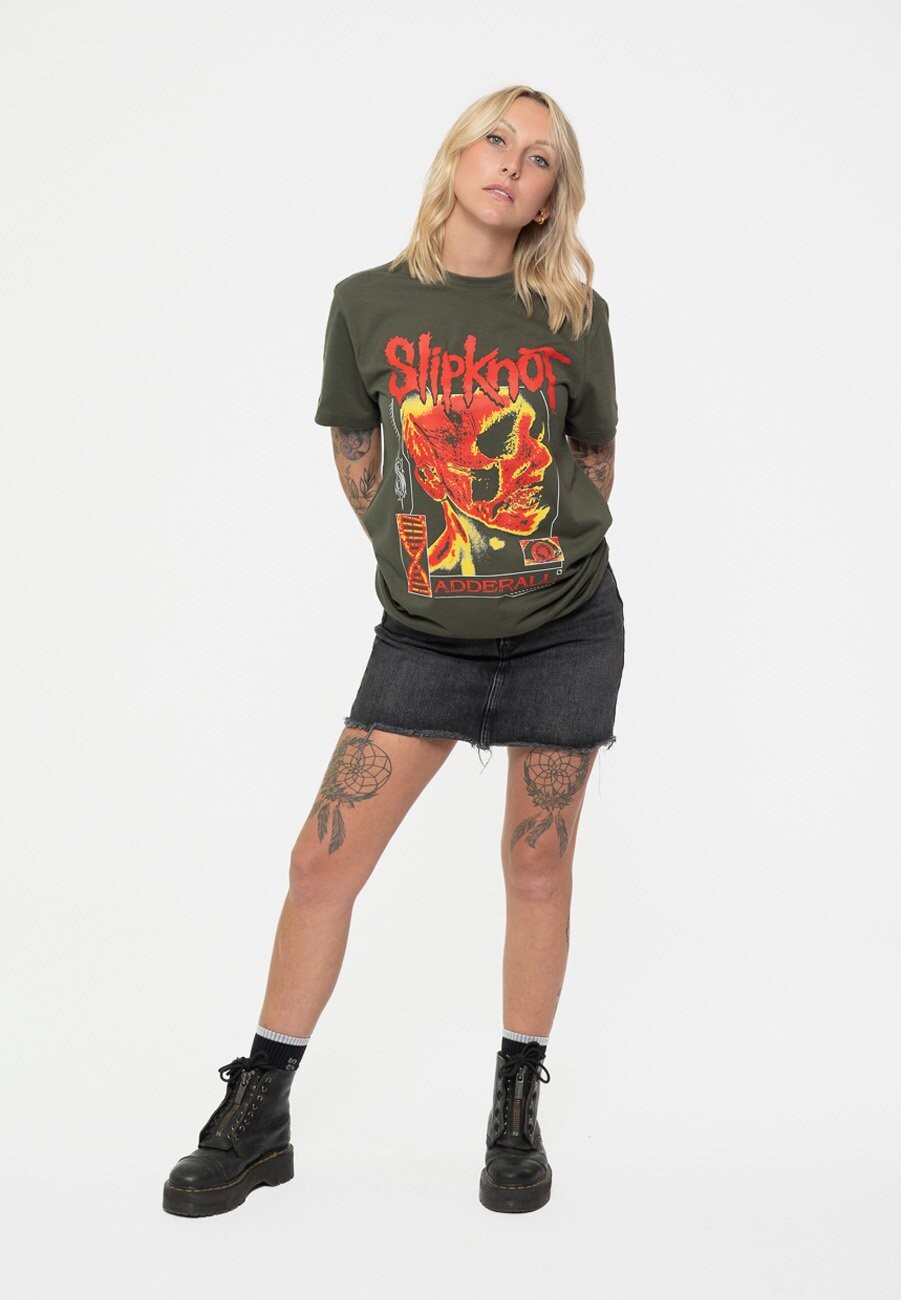 

Футболка с принтом SLIPKNOT ZOMBIE Paradiso Clothing, зеленый