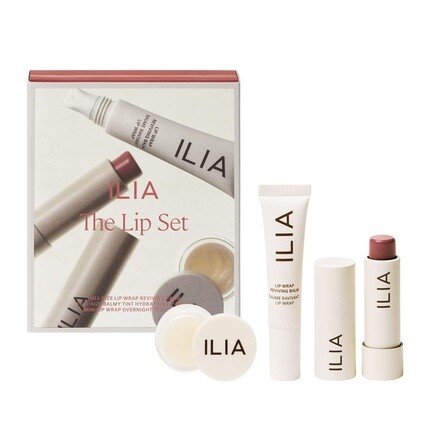 

ILIA The Lip Set Limited Edition, подарочный набор из 3 предметов Clean Beauty