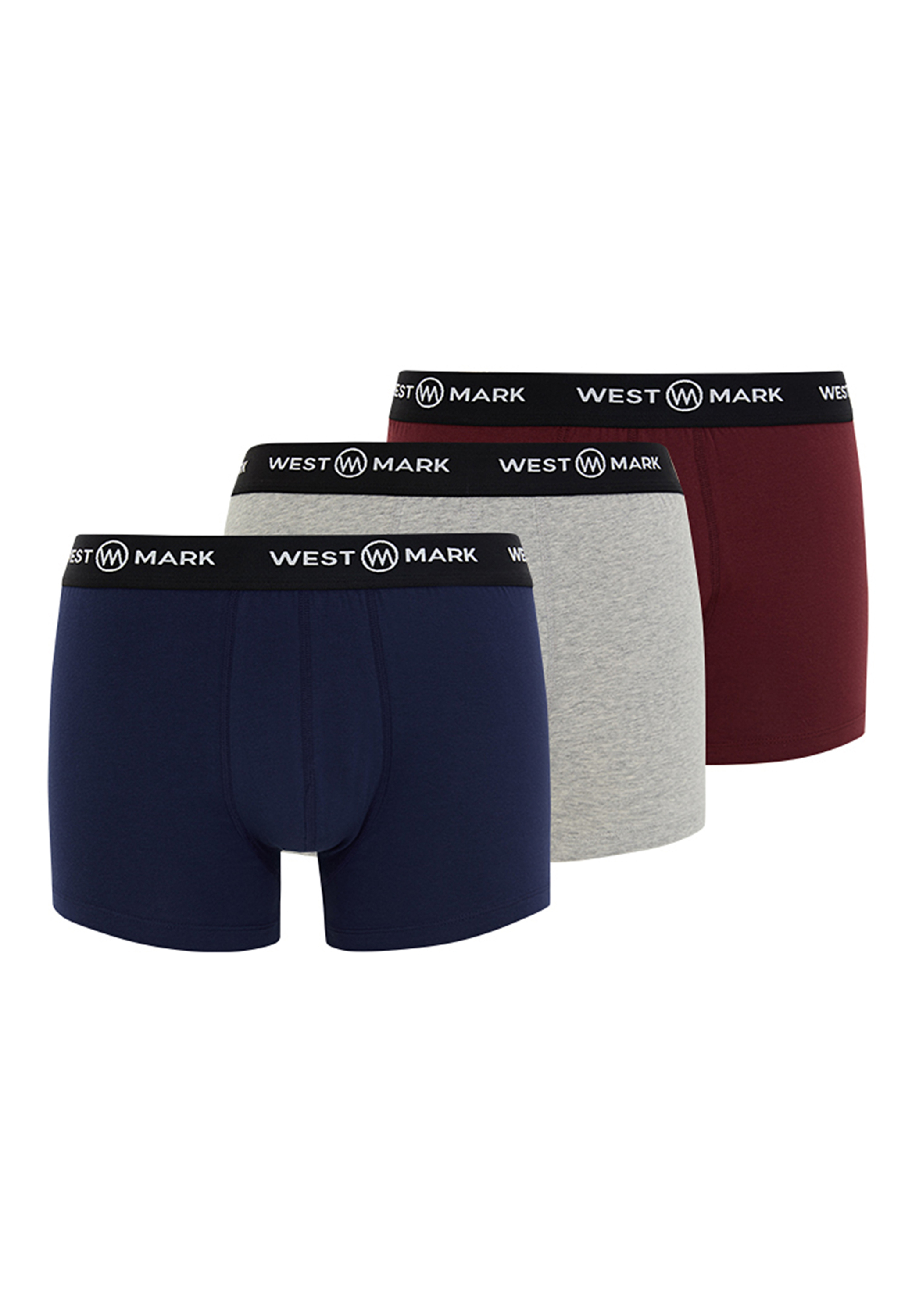 Трусы Westmark London Retro Short/Pant Oscar, цвет Navy/Bordeaux/Grey Melange