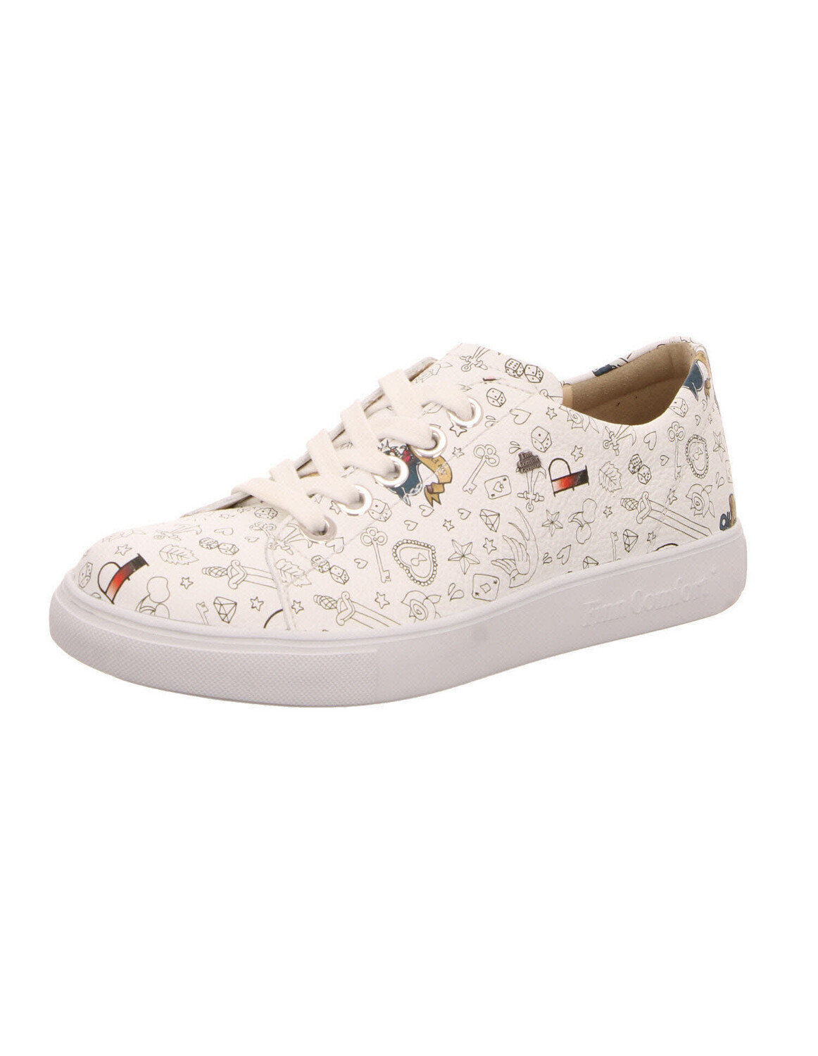 

Туфли Finn Comfort Schnürschuh ELPASO, белый