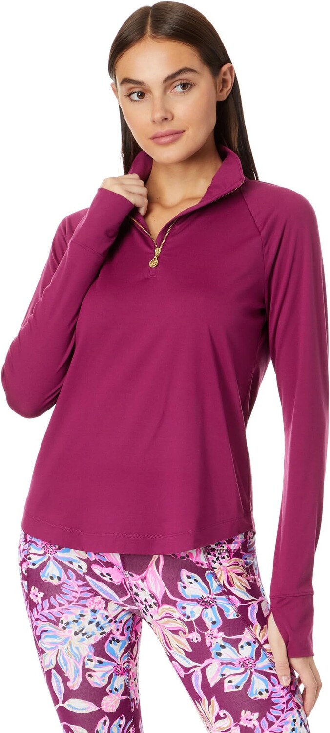 

Толстовка Arietta Upf 50+ Popover Lilly Pulitzer, цвет Amarena Cherry