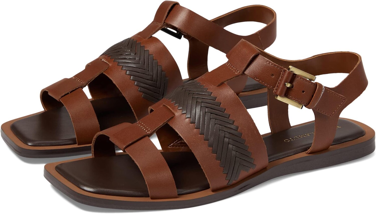 

Сандалии на плоской подошве Bachelen Vince Camuto, цвет Cinnamon Bark/Root Beer