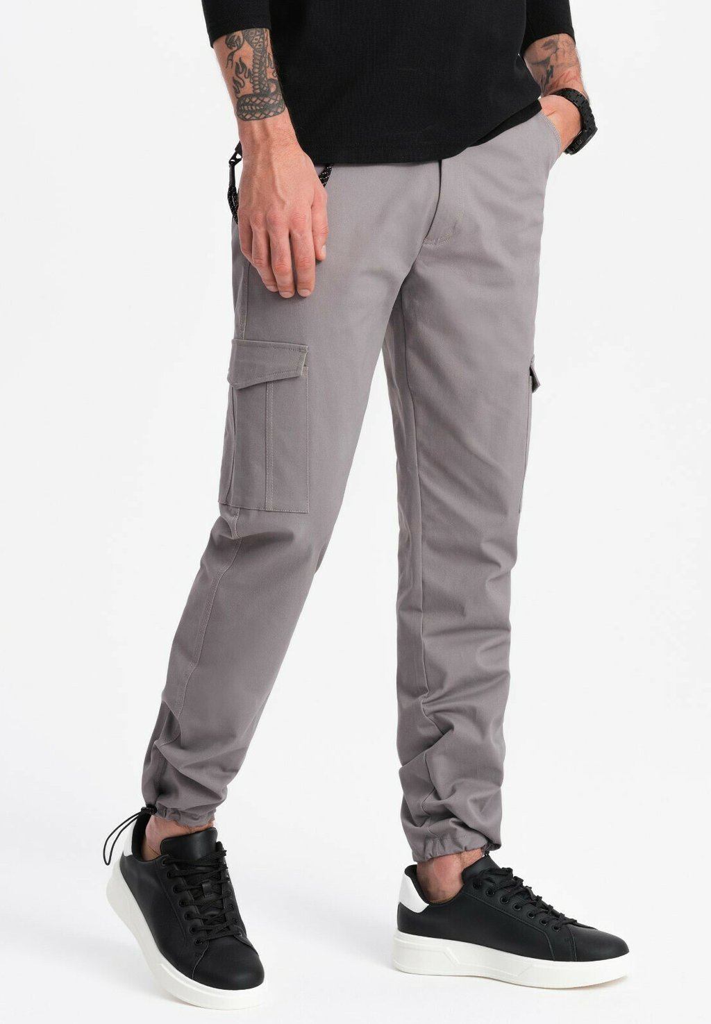 Брюки-карго With Pockets Ombre, цвет grey