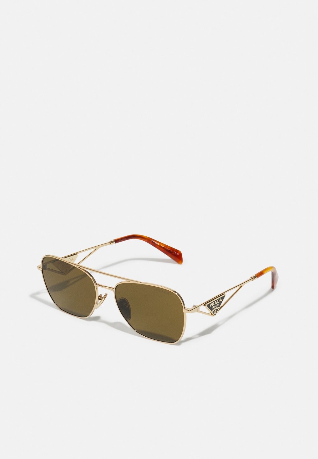 

Солнцезащитные очки Unisex Prada, золотой