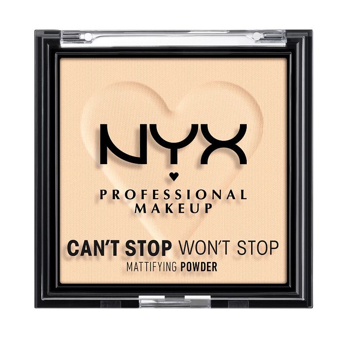 Пудра для лица Polvos Matificantes Can't Stop Won't Stop Nyx Professional Make Up, Fair цена и фото