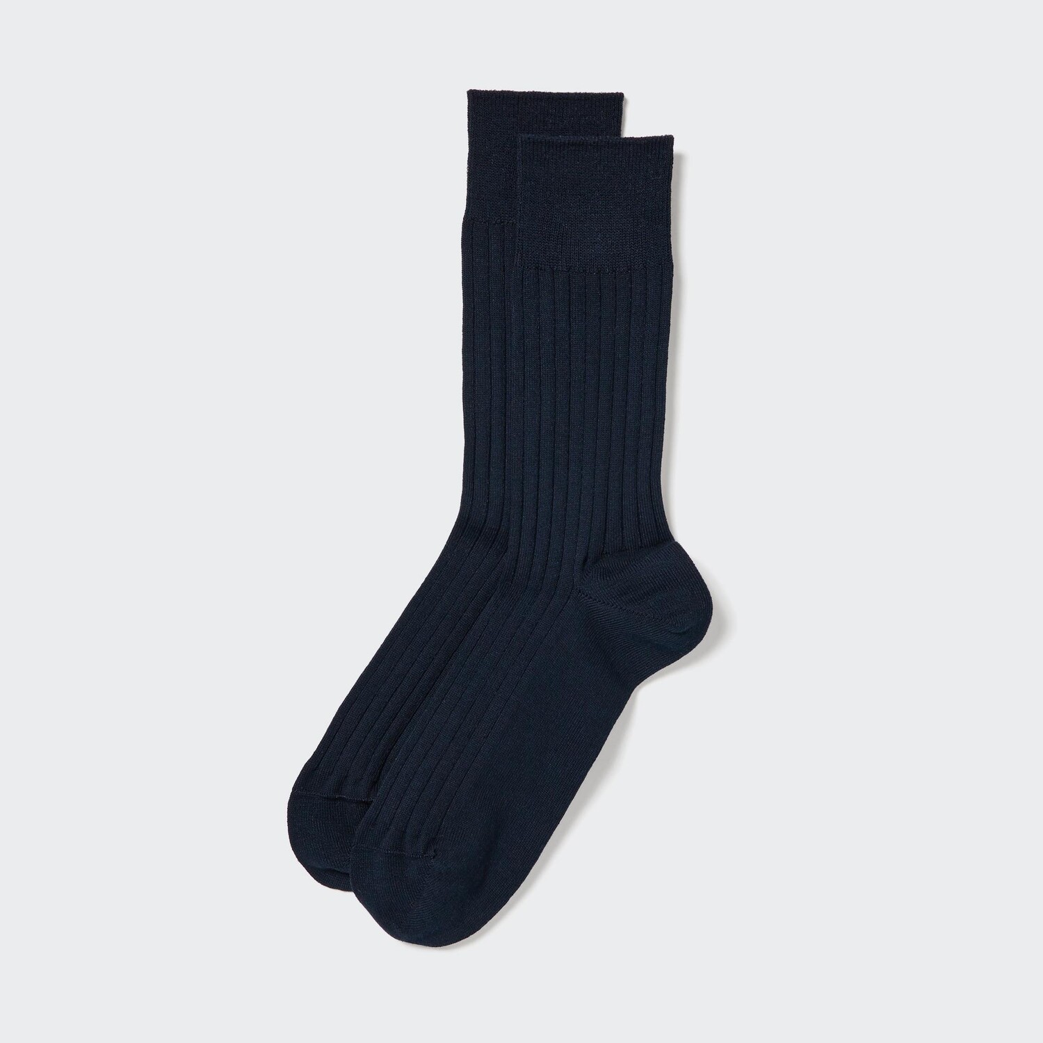 

Носки Supima из хлопка в рубчик Uniqlo, синий
