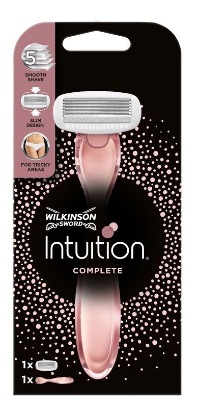 Wilkinson Intuition Complete женская бритва, 1 шт. wilkinson sword schick intuition complete bikini trimmer бритва женская с триммером и 1 сменной кассетой