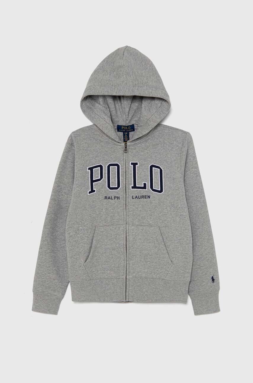 

Детская толстовка Polo Ralph Lauren, серый