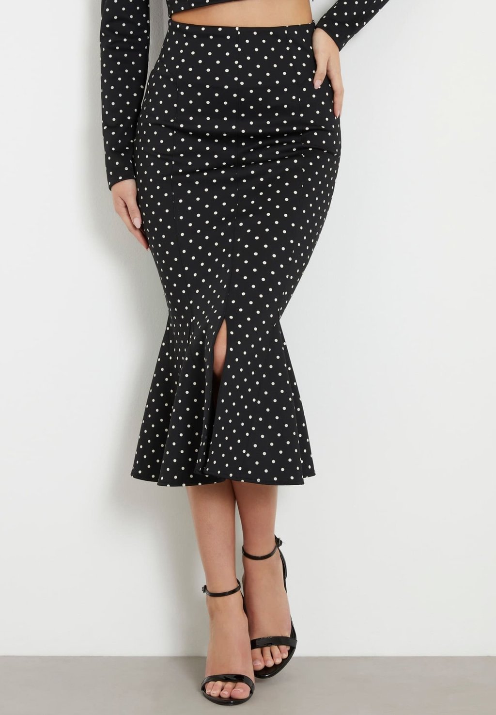 

Юбка-карандаш MIDI MIT POLKA DOTS Guess, цвет punkte schwarz