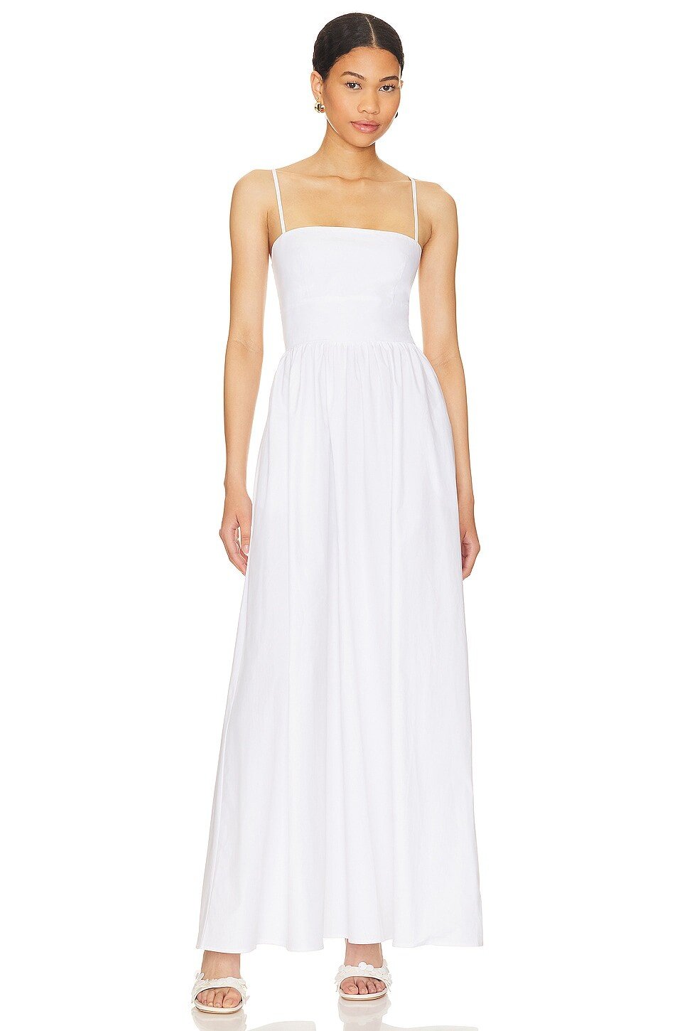 

Платье Susana Monaco Poplin Open Back, цвет Sugar