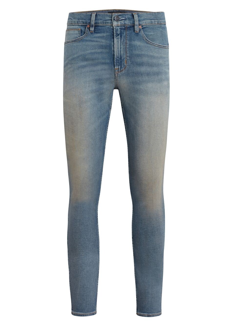 

Джинсы скинни Zack с боковой молнией Hudson Jeans