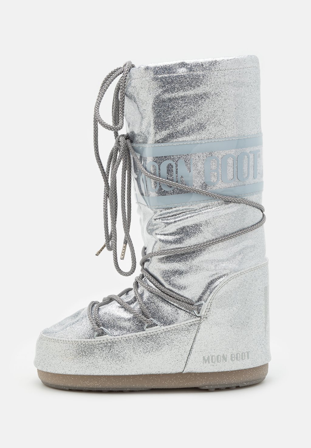 Зимние ботинки Icon Glitter Moon Boot, цвет silver