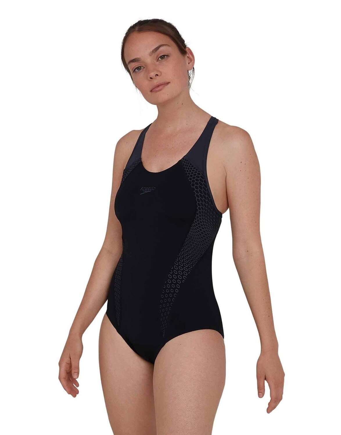 

Шестиугольный Купальник Laneback - Черный Speedo, черный