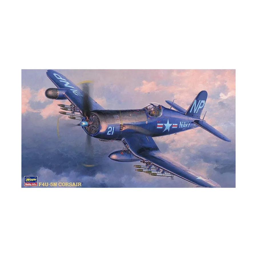 

F4U-5N Корсар, WWII Aircraft Miniatures (1:48) (Hasegawa)
