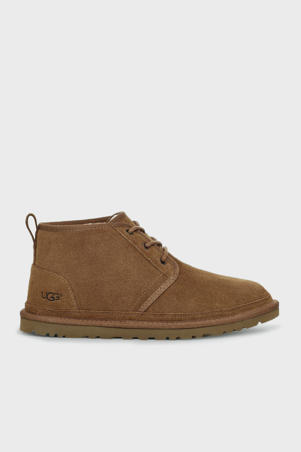 

Ботильоны - Коричневые - На плоской подошве UGG, коричневый