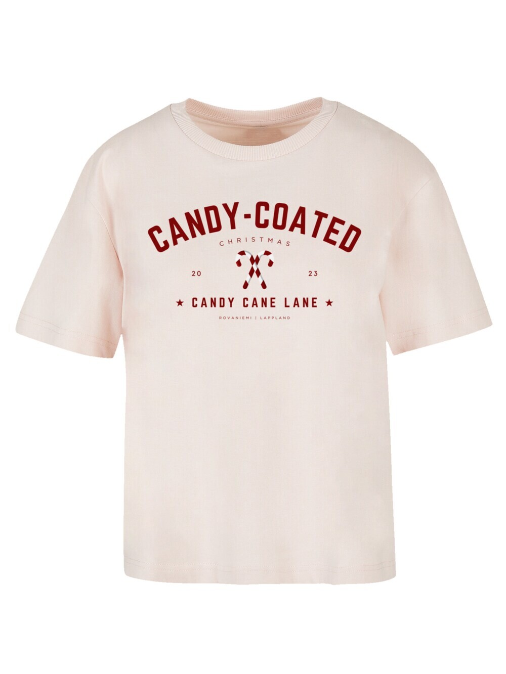 

Рубашка F4Nt4Stic Weihnachten Candy Coated Christmas, розовый/светло-розовый