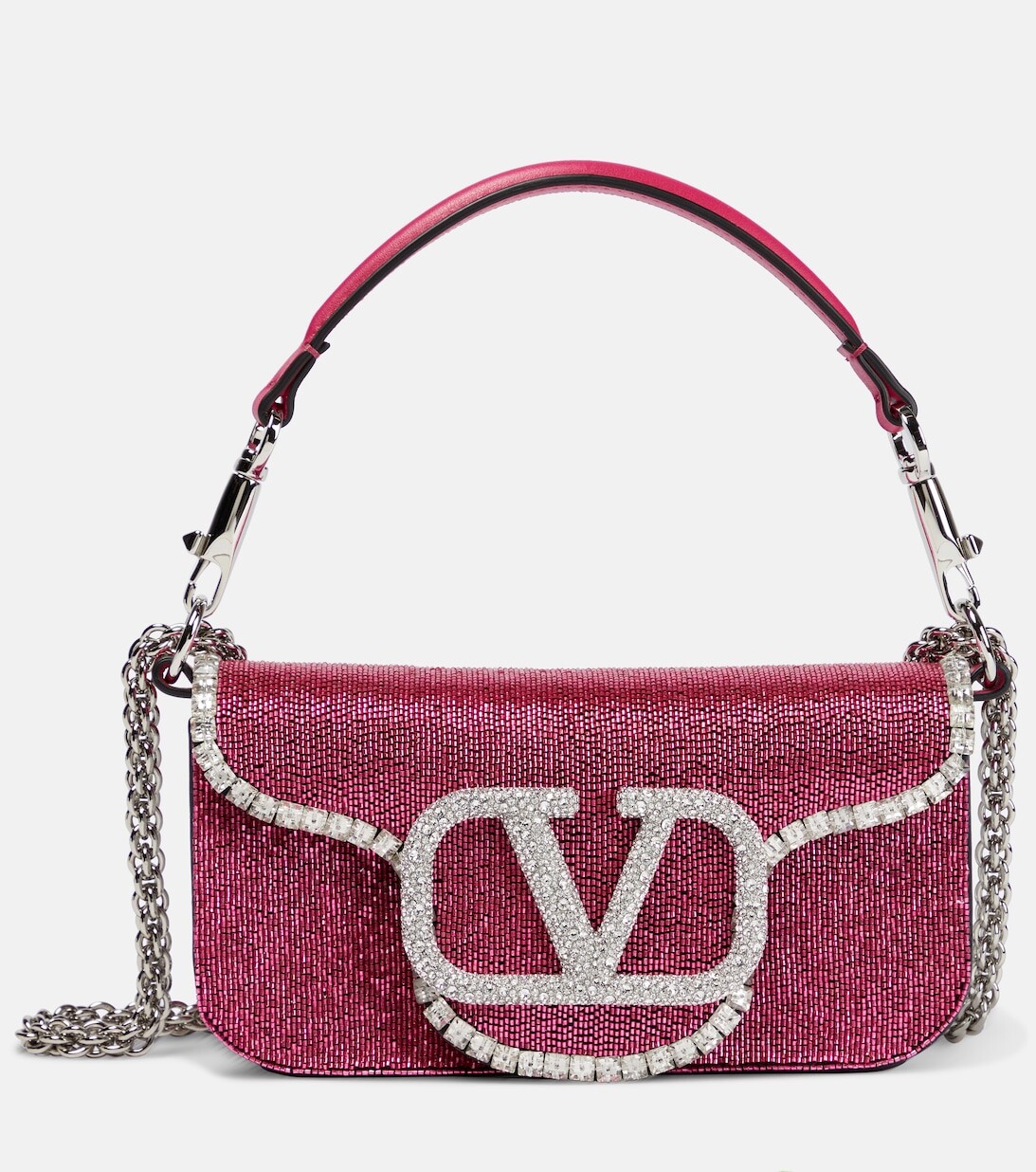 

Locò Маленькая декорированная сумка через плечо Valentino Garavani, розовый