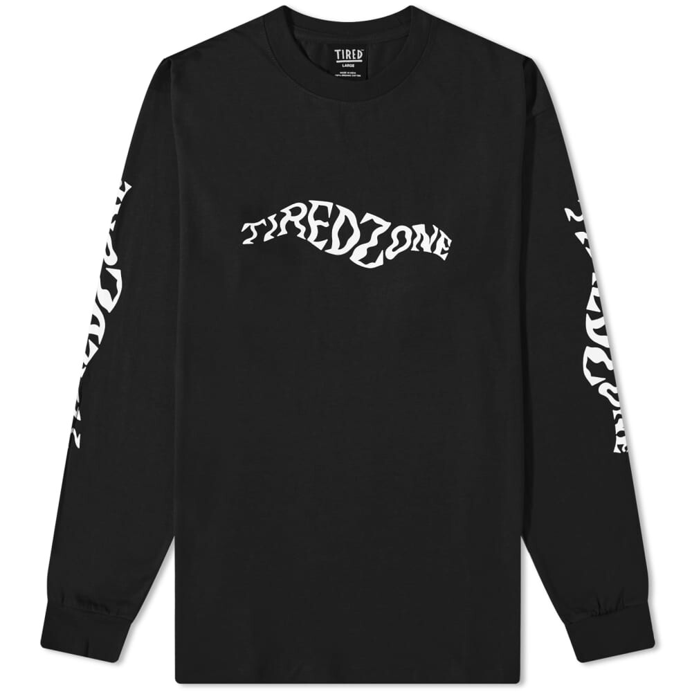 

Футболка Tired Skateboards с длинными рукавами Tired Zone, черный