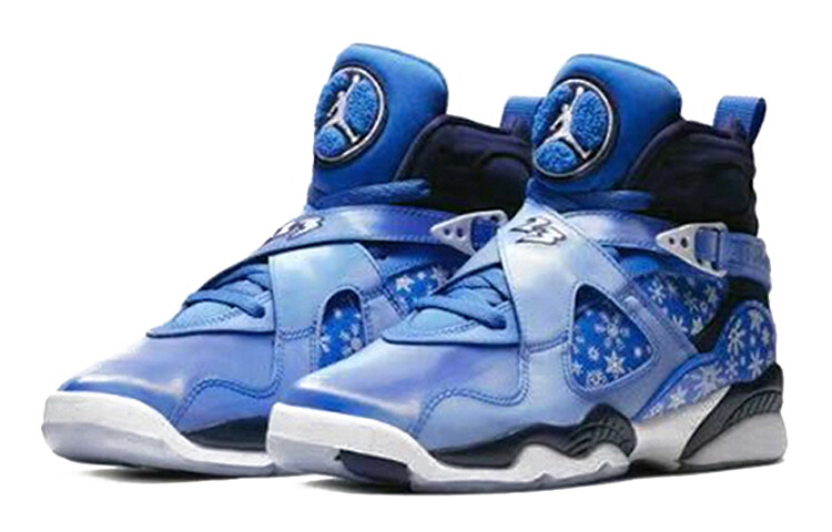 

Jordan 8 Retro Snow Blizzard (GS) Cobalt Blaze/Синий/Void/Белый