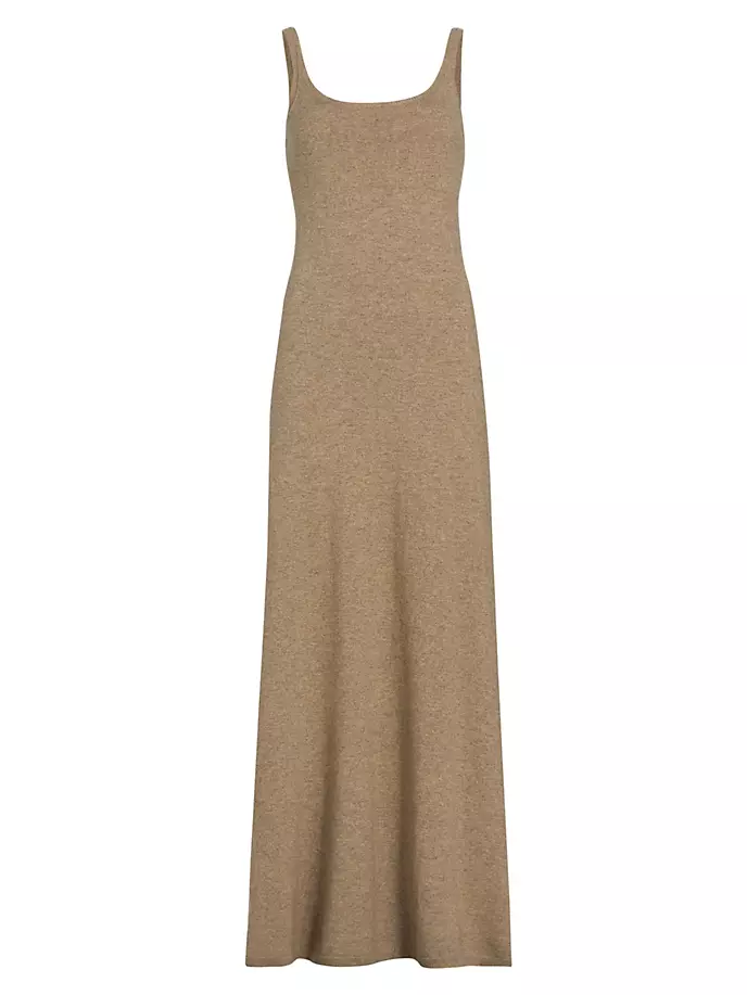 

Платье макси Sandalo из смесовой шерсти Max Mara, цвет sand