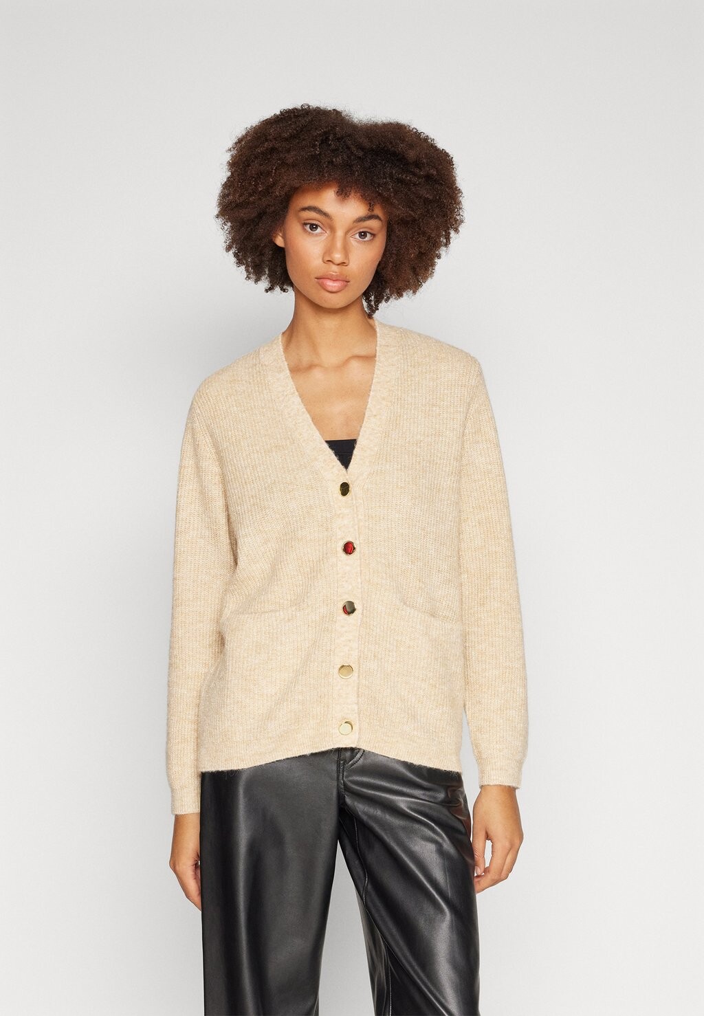 

Кардиган Pieces PCJESSA CARDIGAN, цвет birch/lurex