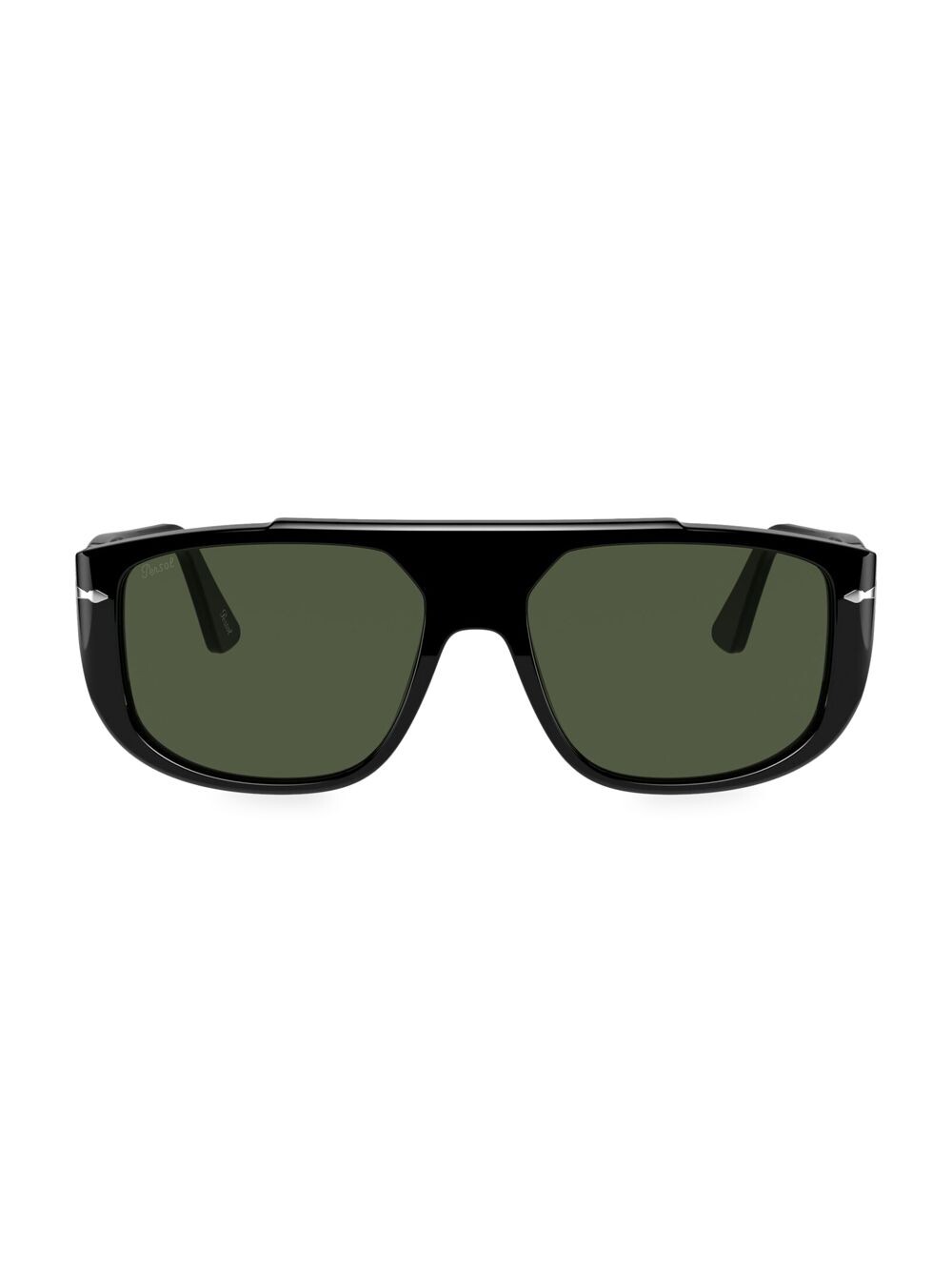 

Прямоугольные солнцезащитные очки Persol 54MM Persol, черный